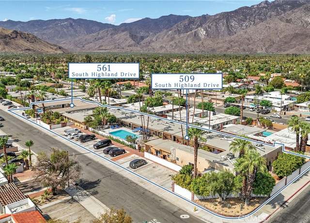 Property at 509-561 S Highland Dr, Palm Springs, CA 92264, 22 beds, 21 baths