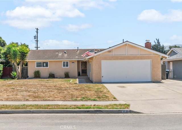 Property at 1408 W Nectarine Ave, Lompoc, CA 93436, 4 beds, 2 baths