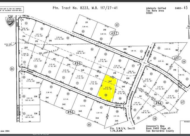 Property at 0 Dumond Parcel #0460-453-09 Dr, Adelanto, CA 92301