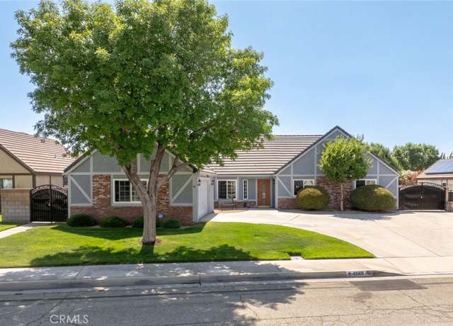 Property at 43419 37th St W, Lancaster, CA 93536, 4 beds, 2.5 baths