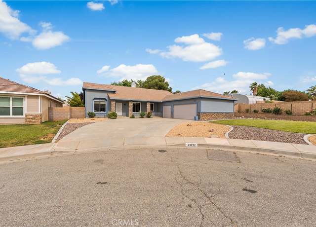 Property at 43232 Sawgrass Ln, Lancaster, CA 93536, 4 beds, 2 baths