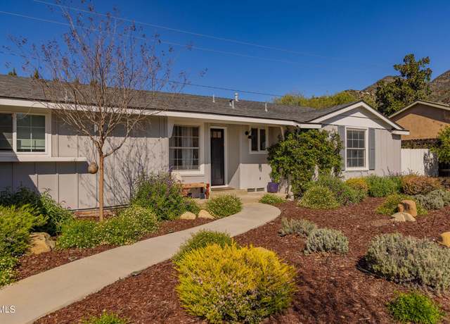 Property at 1009 Grandview Ave, Ojai, CA 93023, 3 beds, 2 baths