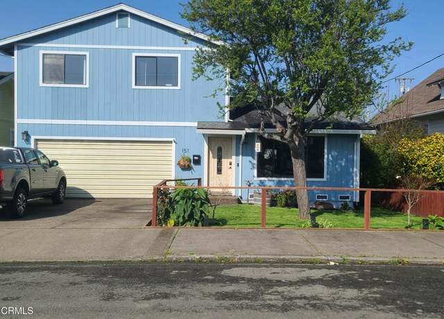 Property at 151 N Whipple St, Fort Bragg, CA 95437, 3 beds, 2.5 baths