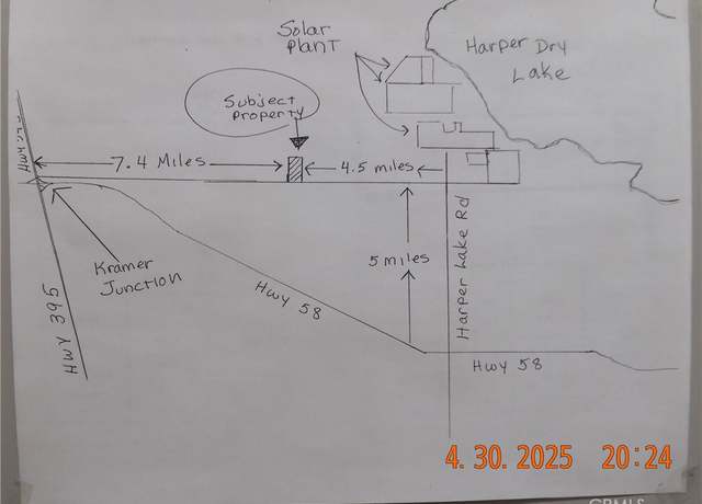 Property at 0 Power Line Rd, Hinkley, CA 92347