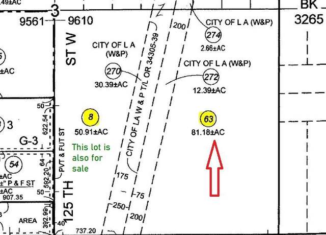 Property at 0 Vac/Ave H/Vic 125th Stw, Lancaster, CA 93536