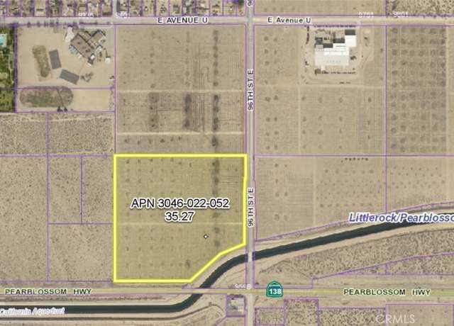 Property at 0 Pearblossom Hwy, Littlerock, CA 93543