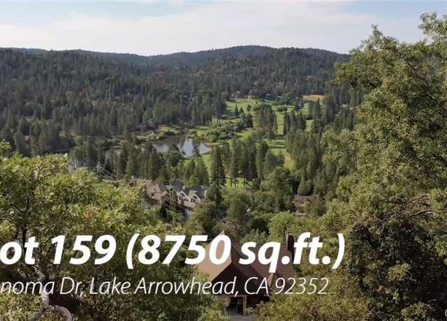 Property at 0 Sonoma Dr, Lake Arrowhead, CA 92352