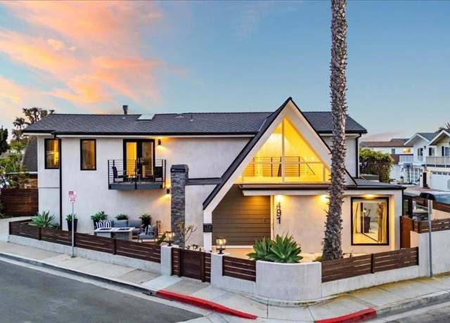 Property at 491 Prospect St, Newport Beach, CA 92663, 4 beds, 3 baths