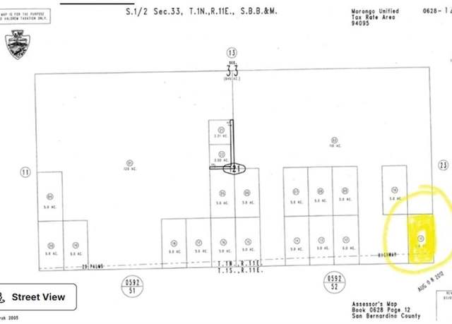 Property at 0 Twentynine Palms Hwy, 29 Palms, CA 84299