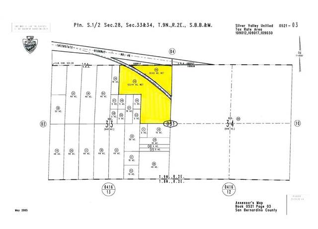 Property at 0 No Street Name, Daggett, CA 92327