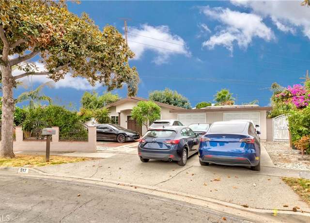 Property at 517 W Maplewood Ave, Fullerton, CA 92832, 5 beds, 3 baths