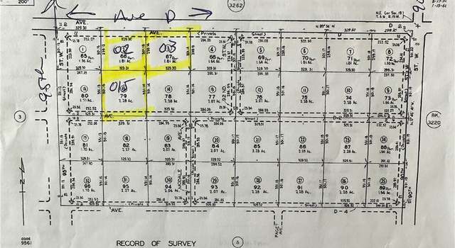 Photo of 0 Ave D Vic 92 Stw, Lancaster, CA 93536