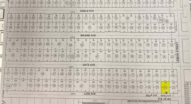 Photo of 0 Lois, Cabazon, CA 92230