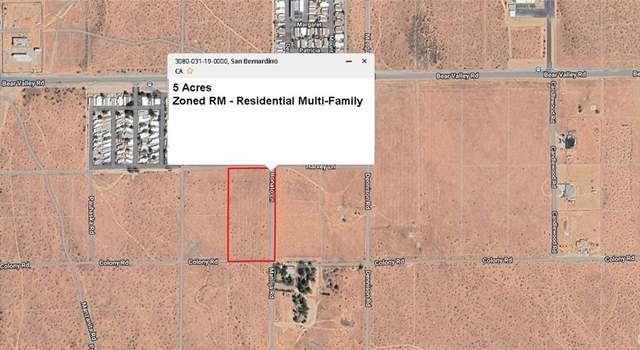 Photo of 0 Bonato Ln, Apple Valley, CA 92308
