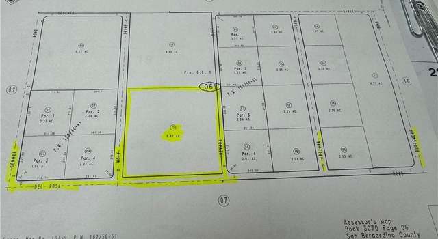 Photo of 0 Del Rosa, Phelan, CA 92371