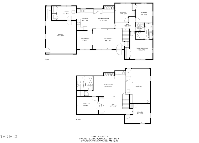 Property at 800 Rambling Rd, Johnson City, TN 37604, 4 beds, 2.5 baths