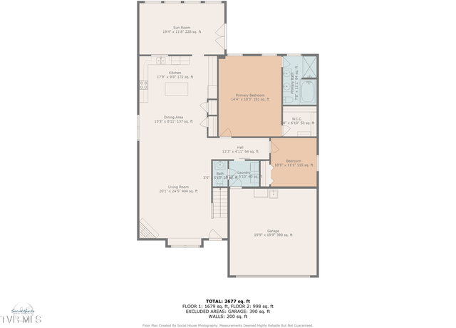 Property at 691 Willowcrest Pl, Kingsport, TN 37660, 4 beds, 2.5 baths