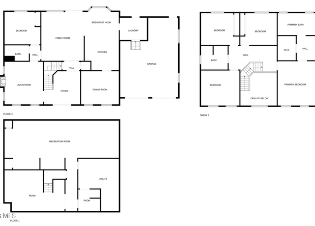 Property at 408 Mizpah Hills Dr, Johnson City, TN 37604, 5 beds, 3 baths