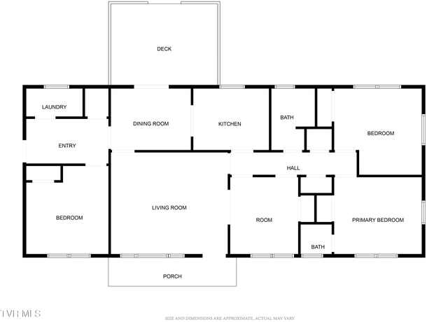 Property at 2309 Nave Dr, Johnson City, TN 37601, 3 beds, 1.5 baths