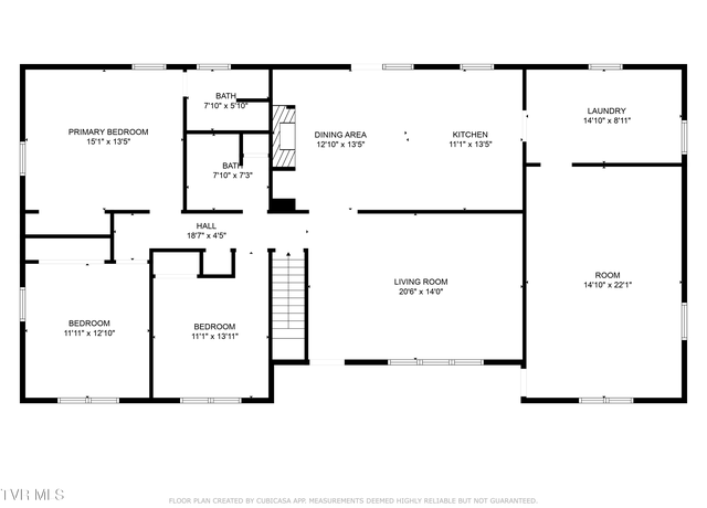 Property at 80 Westbrook Dr, Greeneville, TN 37743, 3 beds, 2 baths