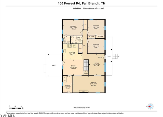 Property at 160 Forrest Rd, Fall Branch, TN 37656, 3 beds, 1.5 baths