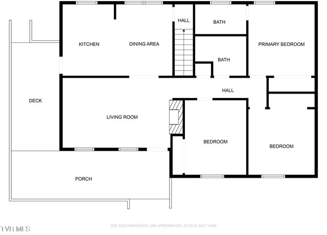 Property at 699 Hemlock St, Mountain City, TN 37683, 4 beds, 2 baths