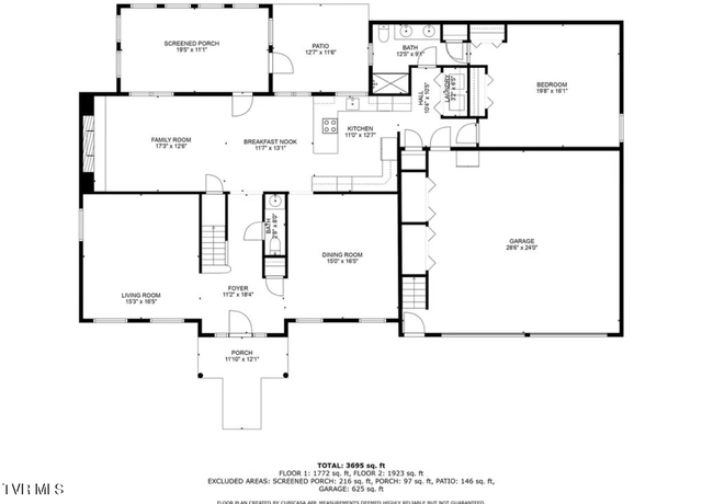 Property at 821 Regency Dr, Johnson City, TN 37604, 6 beds, 4.5 baths
