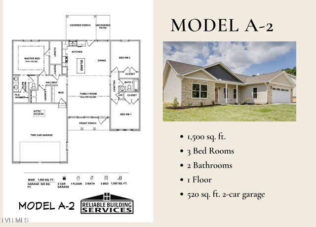 Property at Tbd Red Tail Rdg Lot 4, Greeneville, TN 37743, 3 beds, 2 baths