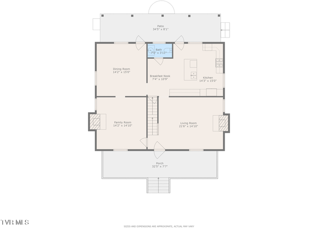 Property at 1506 Valley View Dr, Johnson City, TN 37601, 3 beds, 2.5 baths