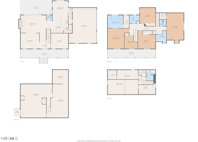 Property at 2306 Granite Dr, Johnson City, TN 37604, 5 beds, 4.5 baths