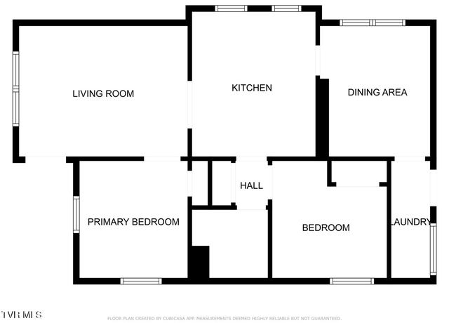 Property at 109 13th St, Bristol, TN 37620, 2 beds, 1 bath