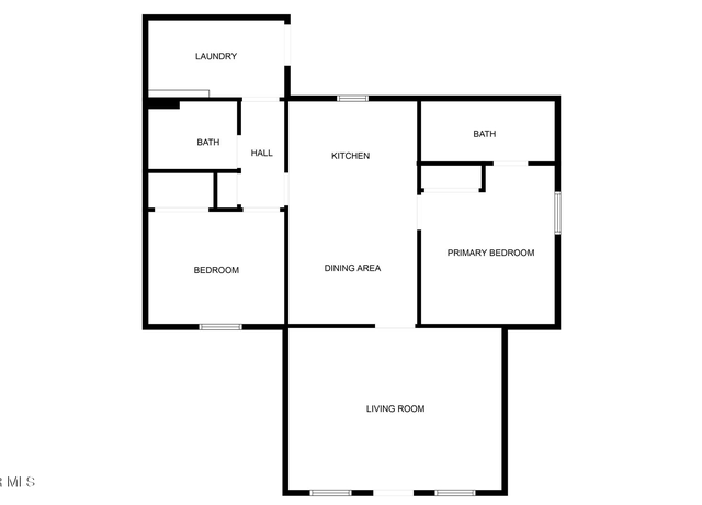Property at 1410 Anderson St St, Bristol, TN 37620, 2 beds, 2 baths