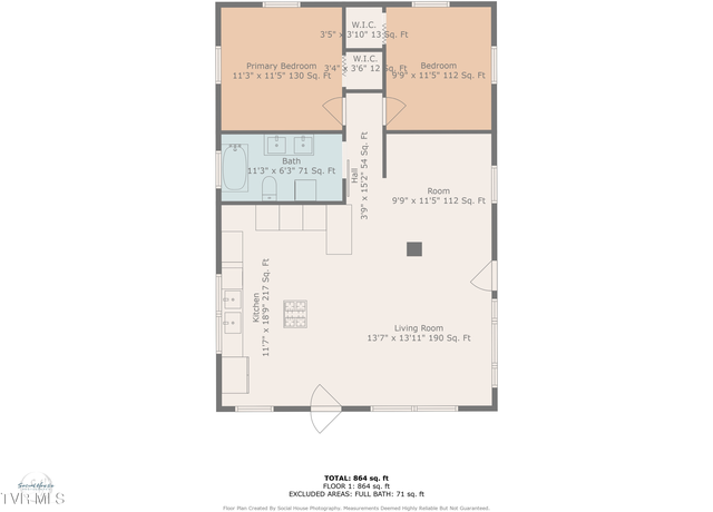 Property at 838 Longs Bend Rd, Rogersville, TN 37857, 2 beds, 1 bath