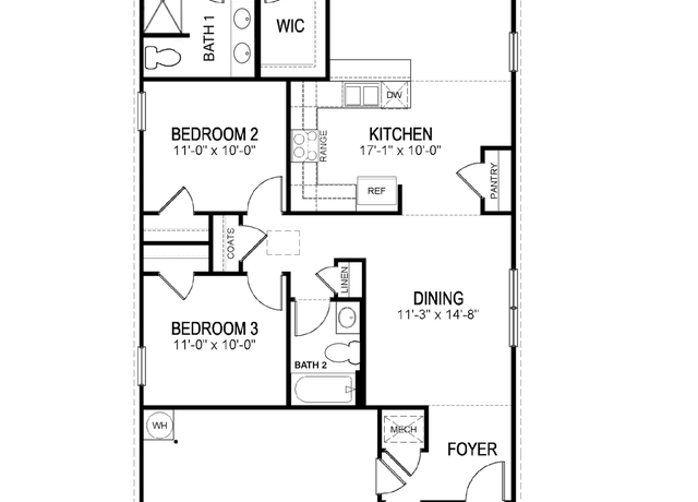 Property at 408 Arrowhead Drive Dr, Johnson City, TN 37601, 3 beds, 2 baths