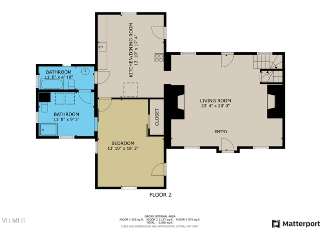Property at 2833 Oakland Ave, Johnson City, TN 37601, 3 beds, 2 baths