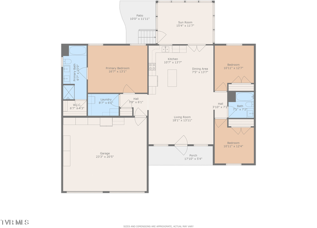 Property at 171 Brighton Pl, Bristol, TN 37620, 3 beds, 2 baths