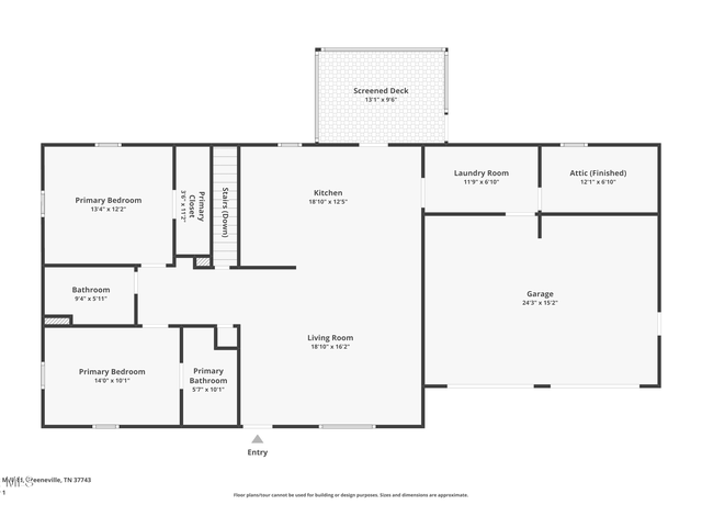 Property at 902 Mill Rd, Greeneville, TN 37743, 3 beds, 1.5 baths