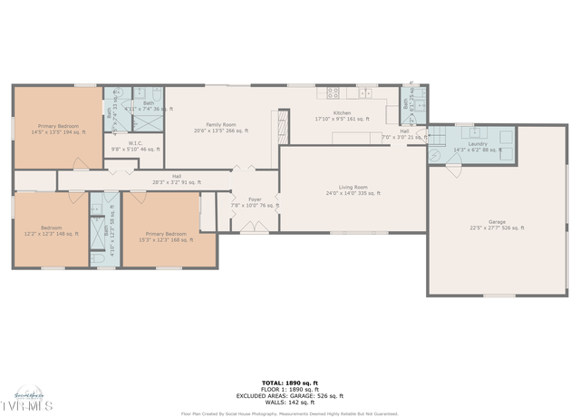 Property at 204 Shady Brook Dr, Bristol, TN 37620, 3 beds, 2.5 baths
