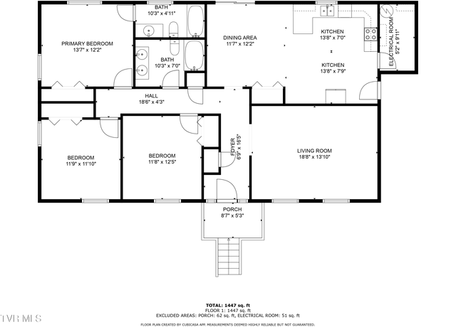 Property at 243 Sunrise Dr, Elizabethton, TN 37643, 3 beds, 2 baths