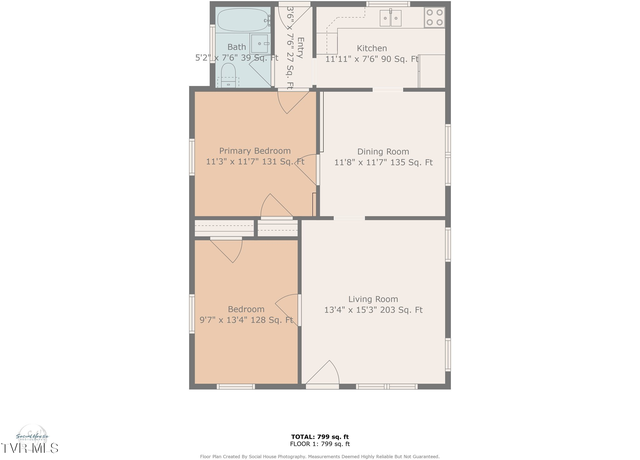 Property at 1774 Highway 93, Fall Branch, TN 37656, 2 beds, 1 bath