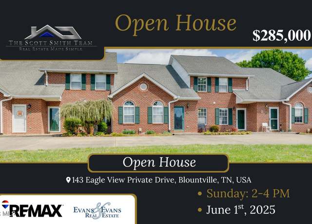 Property at 143 Eagle View Private Dr #143, Blountville, TN 37617, 3 beds, 2 baths