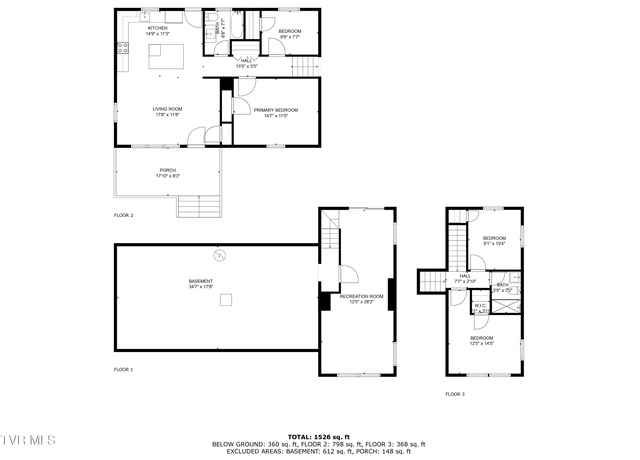 Property at 1709 Maryland Ave, Bristol, TN 37620, 4 beds, 2 baths