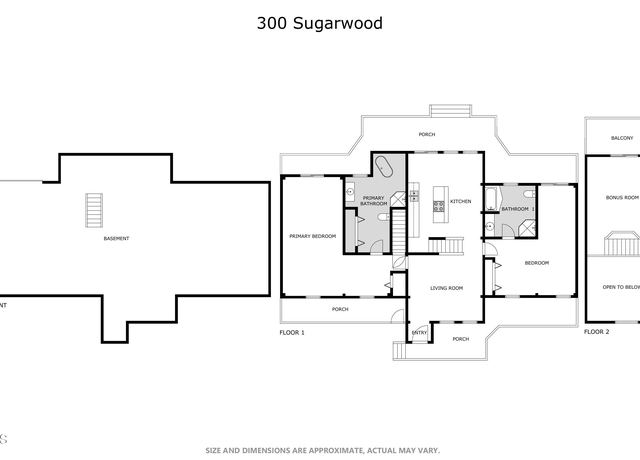 Property at 300 Sugarwood Dr, Kingsport, TN 37663, 2 beds, 2 baths