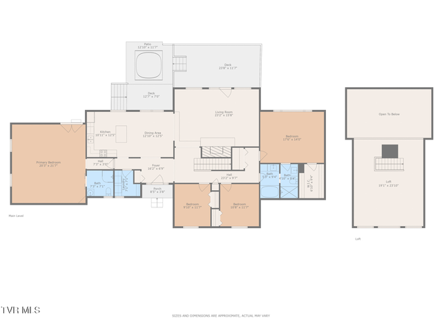 Property at 128 Tanner Dr, Elizabethton, TN 37643, 4 beds, 2 baths