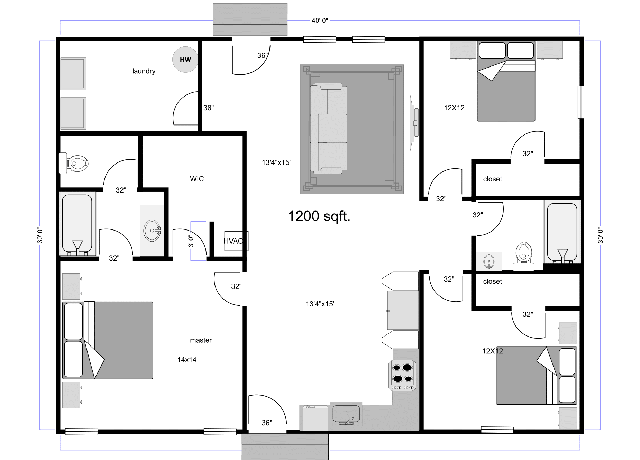 Property at 2120 Reese St, Morristown, TN 37814, 3 beds, 2 baths