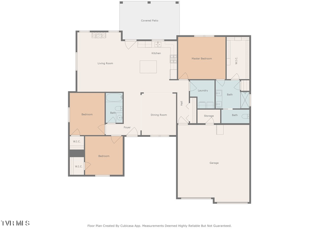 Property at 3321 Cottage Green Ct, Kingsport, TN 37664, 3 beds, 2 baths
