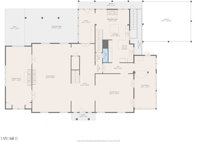Property at 611 Holston Ave, Johnson City, TN 37601, 5 beds, 4 baths