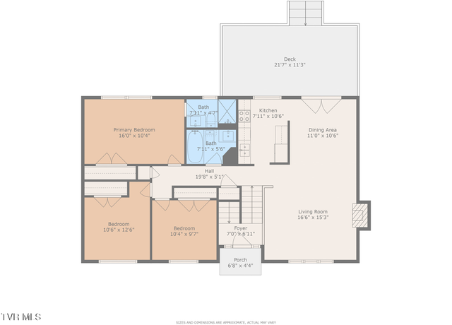 Property at 103 Daniels Way, Johnson City, TN 37615, 3 beds, 3 baths