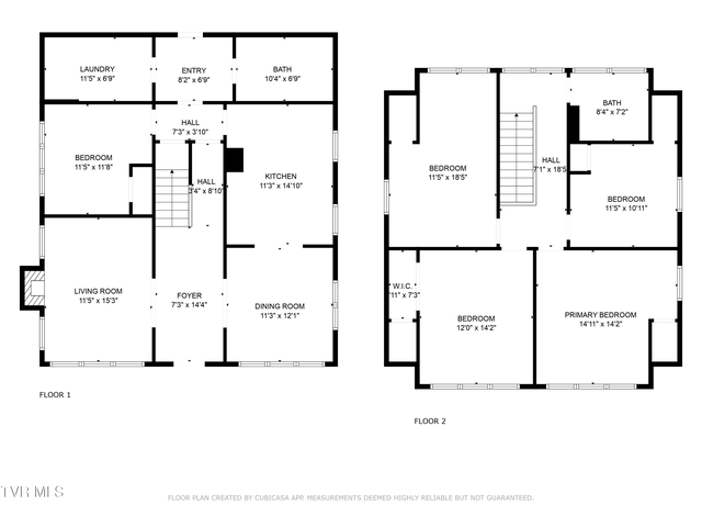 Property at 998 Carroll Creek Rd, Johnson City, TN 37601, 5 beds, 2 baths
