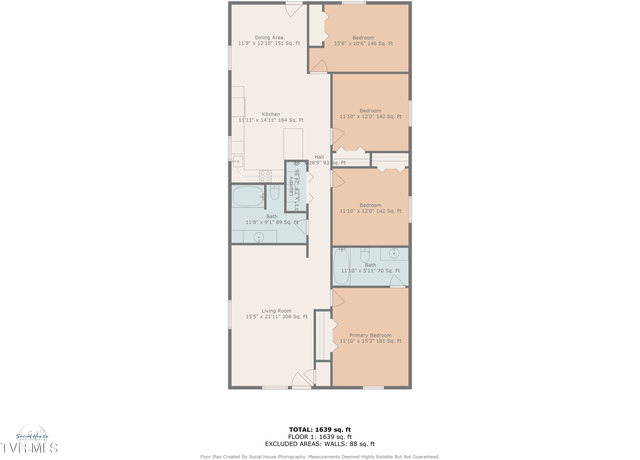 Property at 101 Messick Ave, Church Hill, TN 37642, 4 beds, 2 baths
